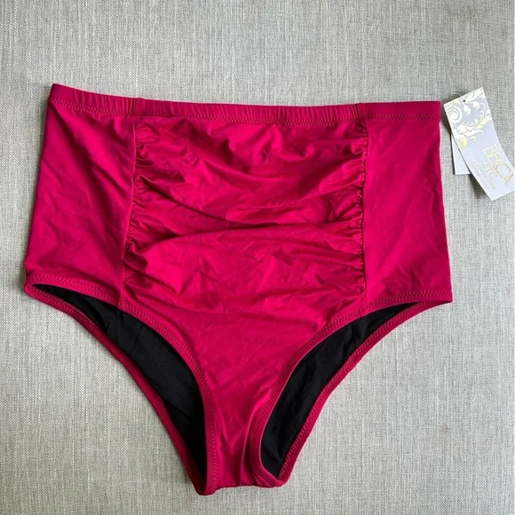 Becca ETC Swim Color Splash Top + Bottom (size 0X) NWT - Picture 7 of 8